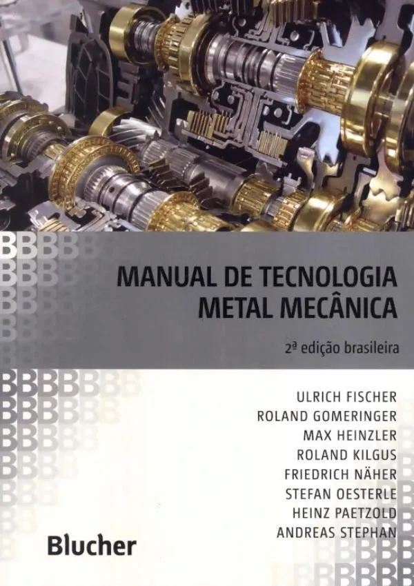 "Capa do Manual de Tecnologia Metal-Mecânica Weingaertner edição 2025, livro azul usado por profissionais da indústria metalúrgica."